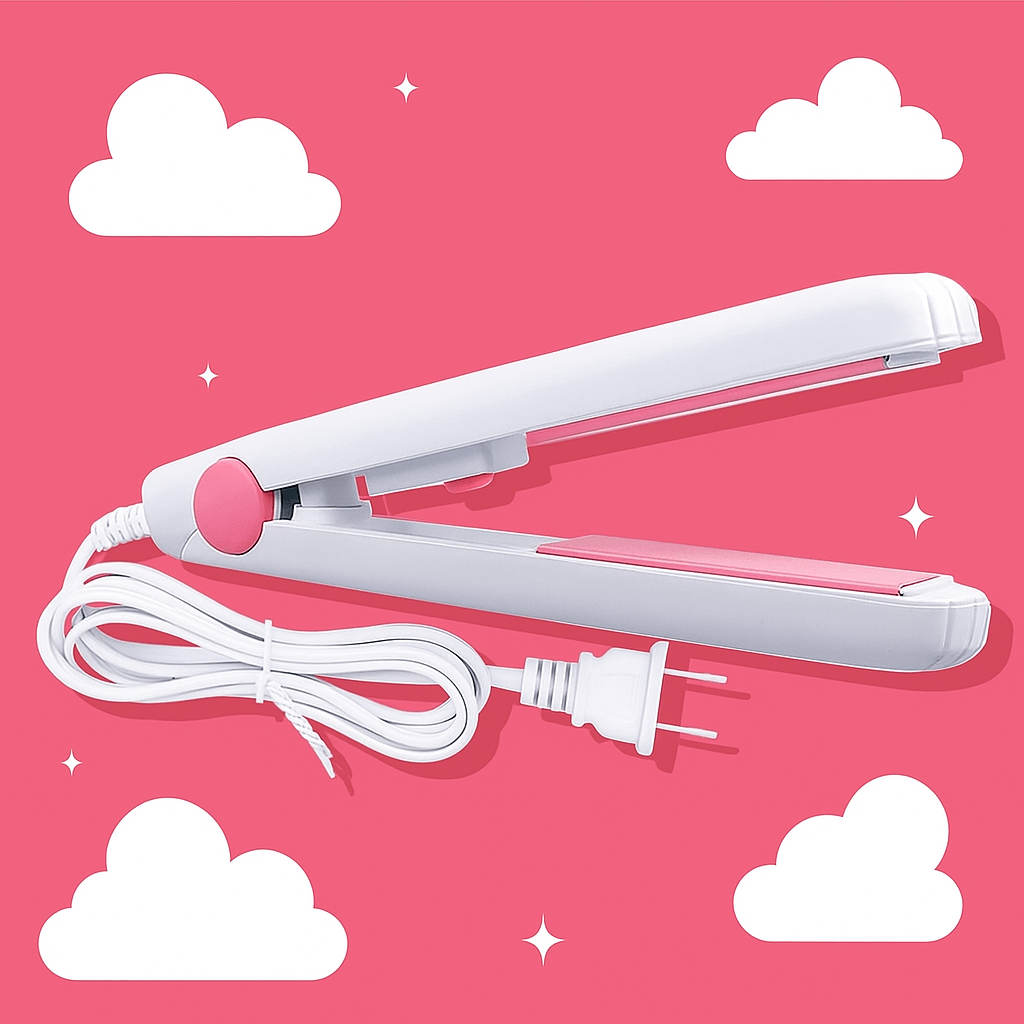 Plancha De Cabello A228 Mini Blanco | Addi Marketplace