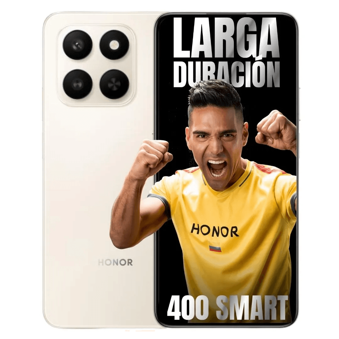Celular HONOR 400 Smart 256GB 5G Dorado | Addi Marketplace
